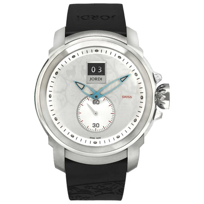 Front view of Michel Jordi Mega Icon Men's Quartz Watch SIM-301-12-001-01