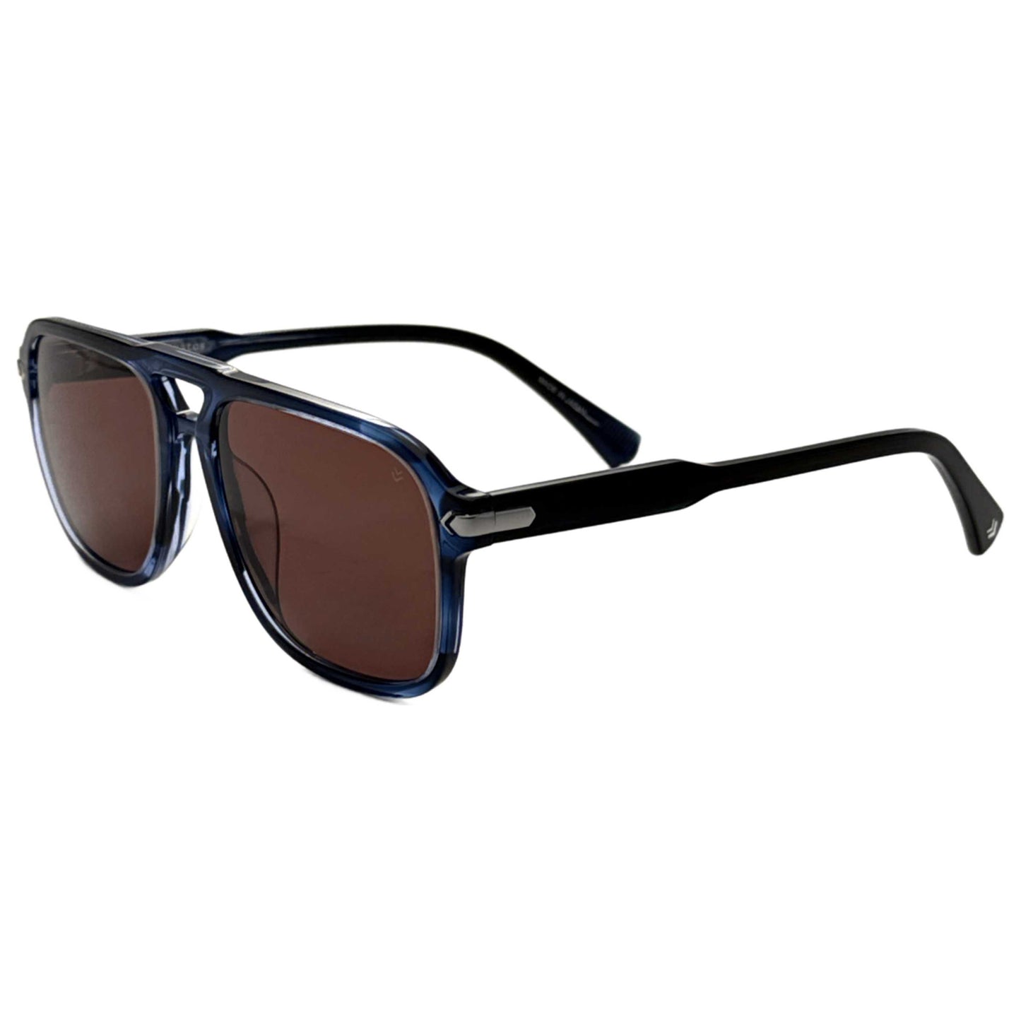 Front view of John Varvatos Men's Sunglasses SJV553-550BLE
