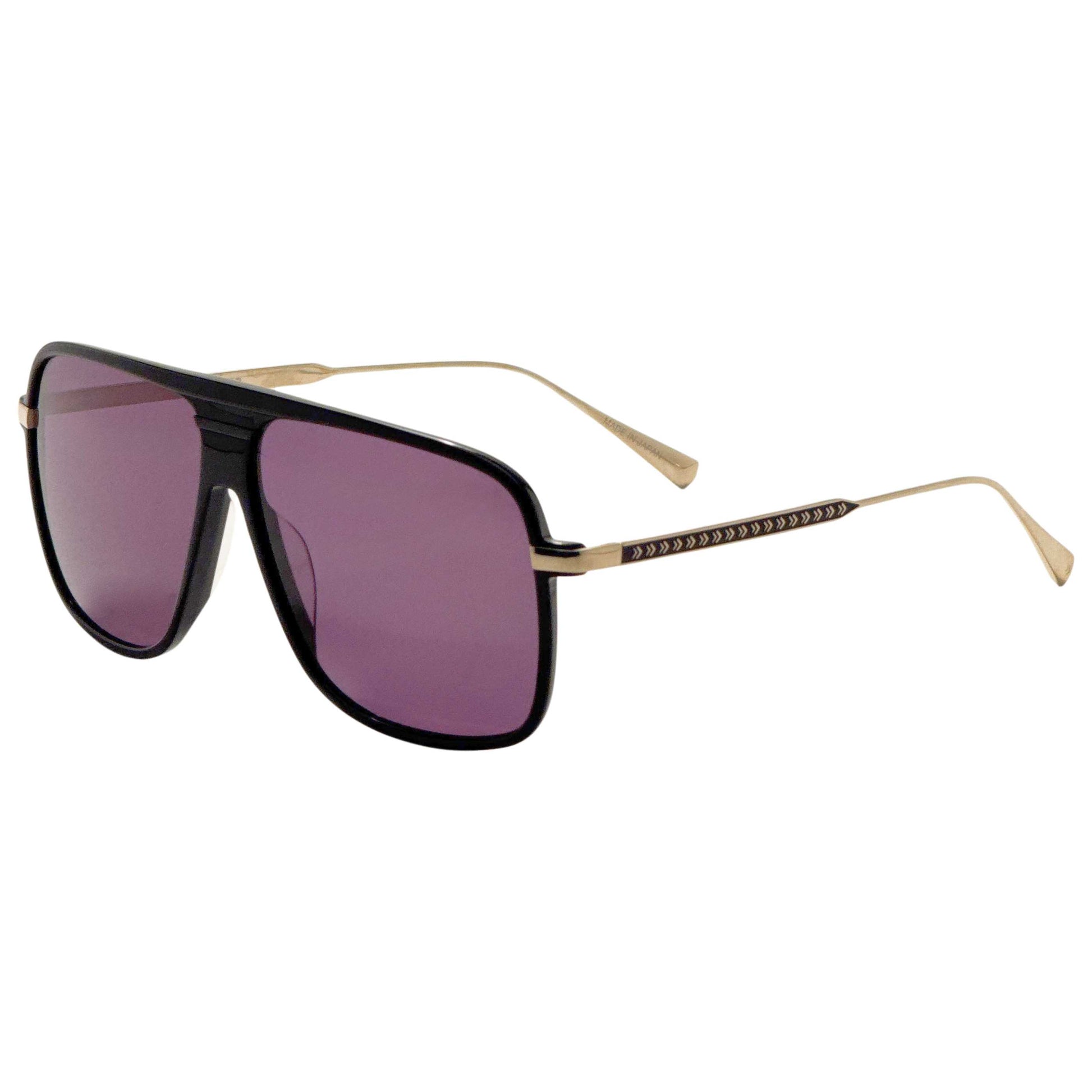 Front view of John Varvatos Men's Sunglasses SJV562600BLA