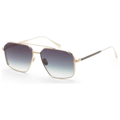 Front view of John Varvatos Men's Sunglasses SJV563580GOL