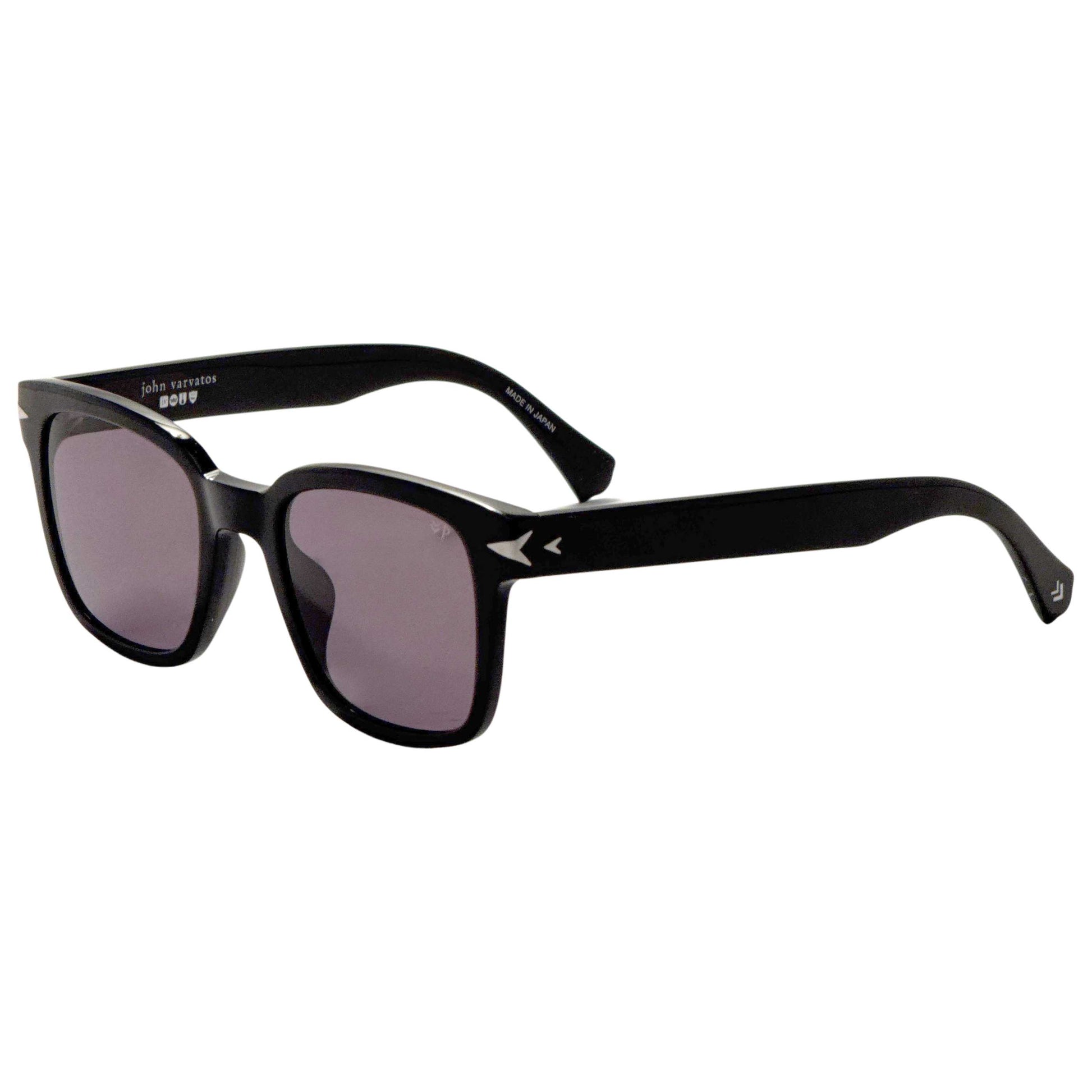 Front view of John Varvatos Men's Sunglasses SJV56451BLAP
