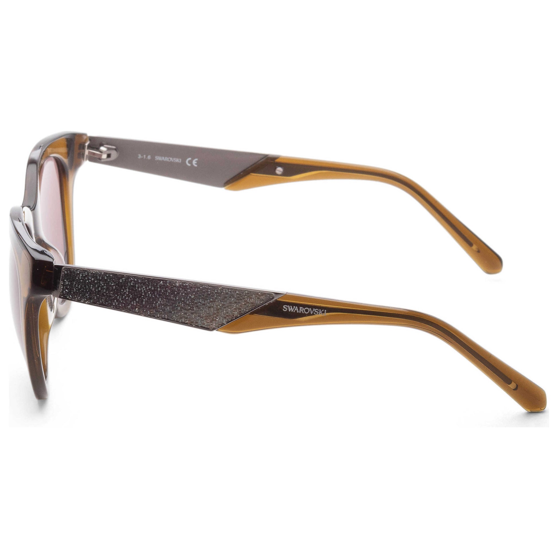 Left view of Swarovski Women's Sunglasses SK-0126-96J