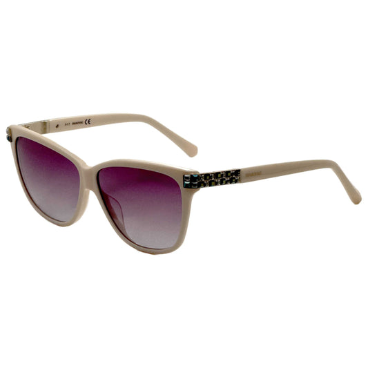 Front view of Swarovski Women's Sunglasses SK-0137-57B