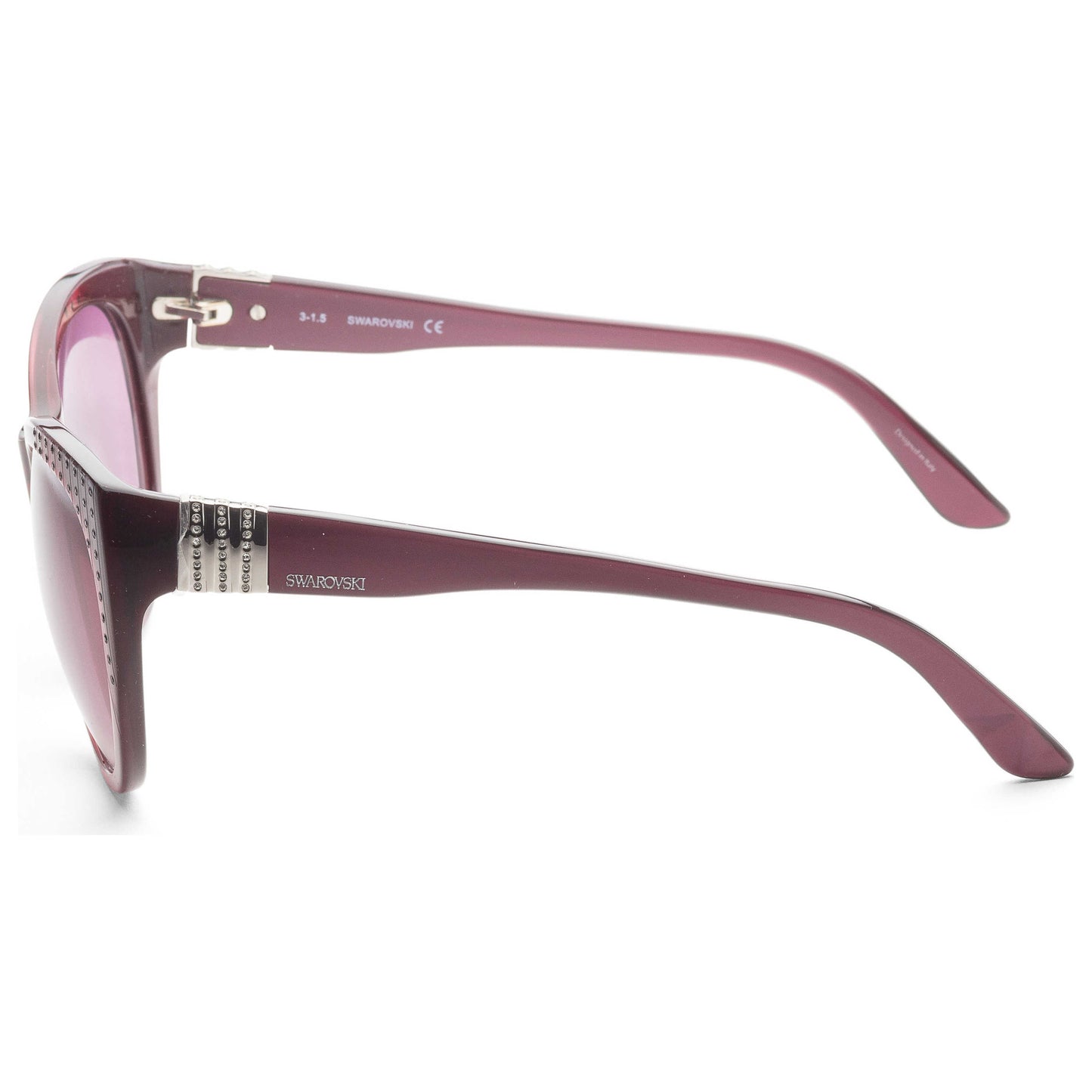 Left view of Swarovski Fashion Women's Sunglasses SK0087-5871T