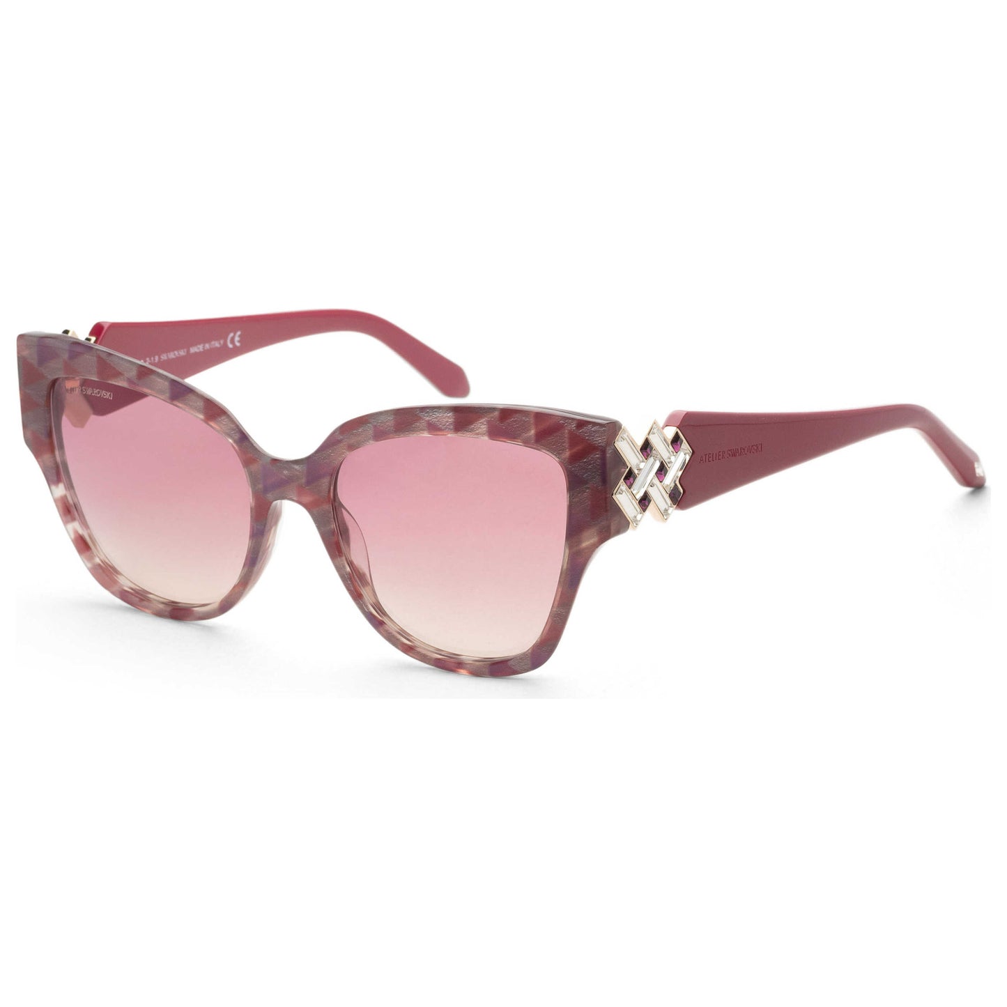 Front view of Swarovski Atelier Women's Sunglasses SK0161-P81Z54