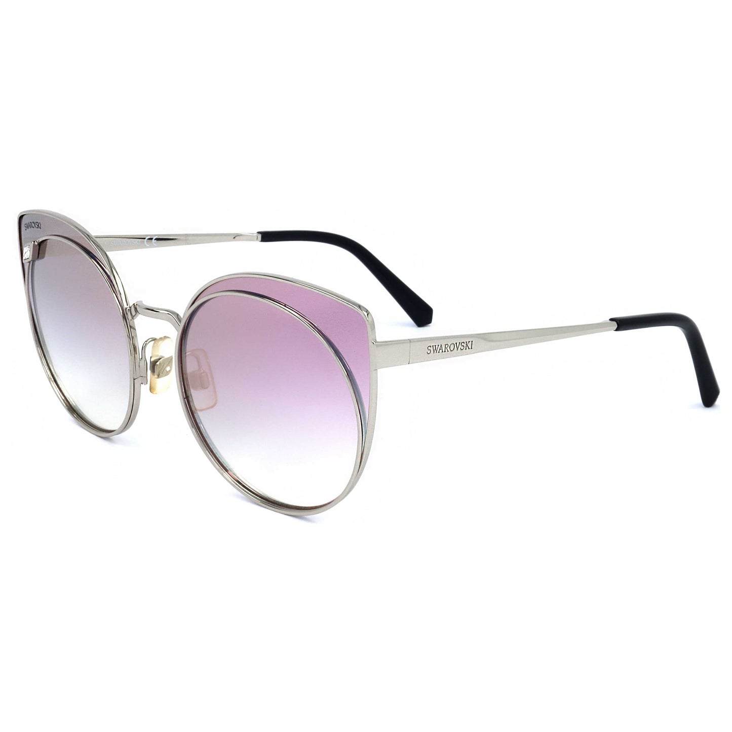Front view of Swarovski Women's Sunglasses SK0173-16C-61