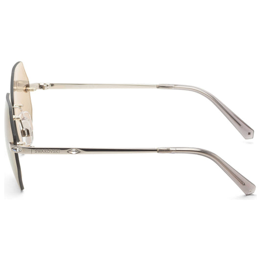 Left view of Swarovski Women's Sunglasses SK0193-5616B