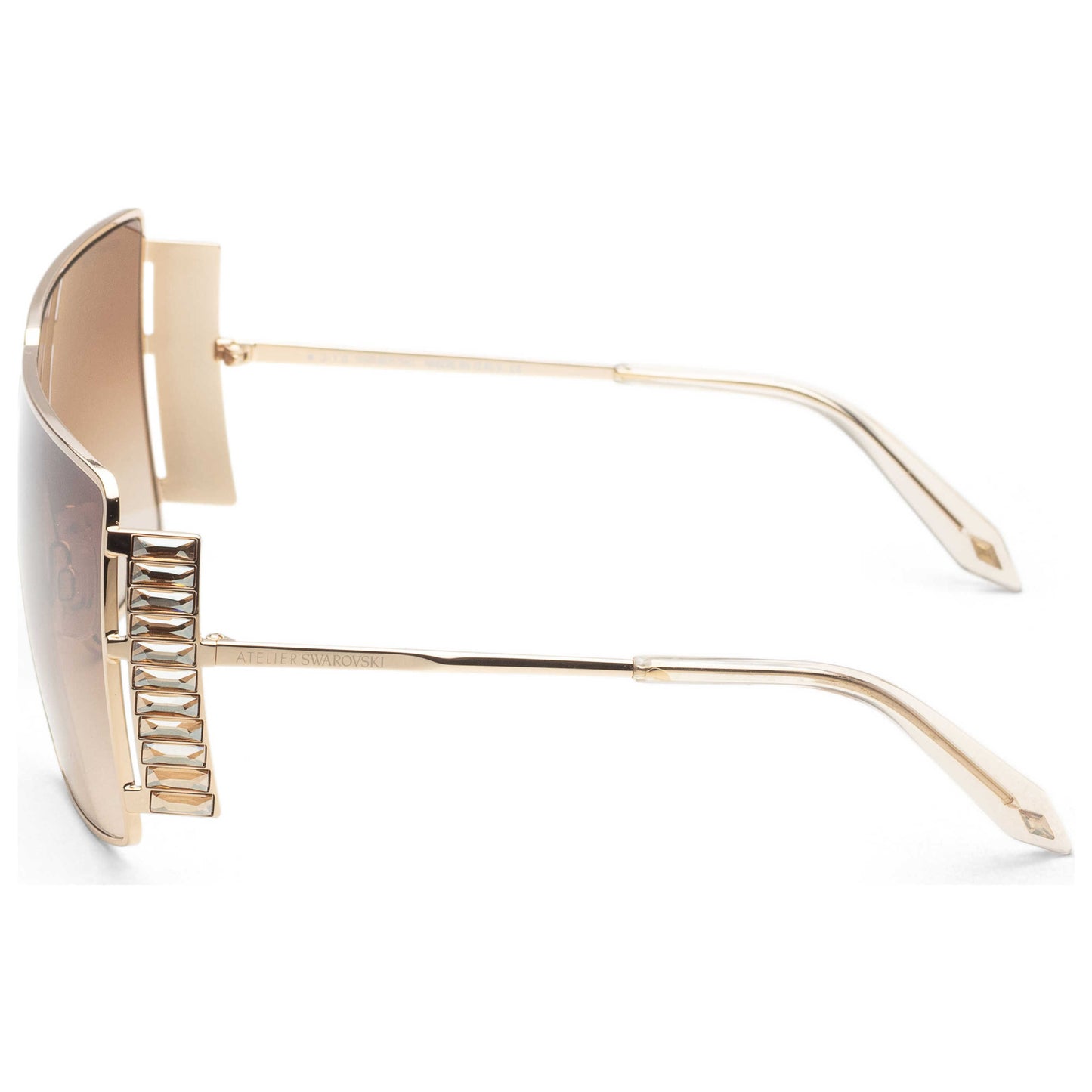 Left view of Swarovski Atelier Women's Sunglasses SK0236-P32G68