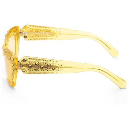Left view of Swarovski Women's Sunglasses SK0380-5539J