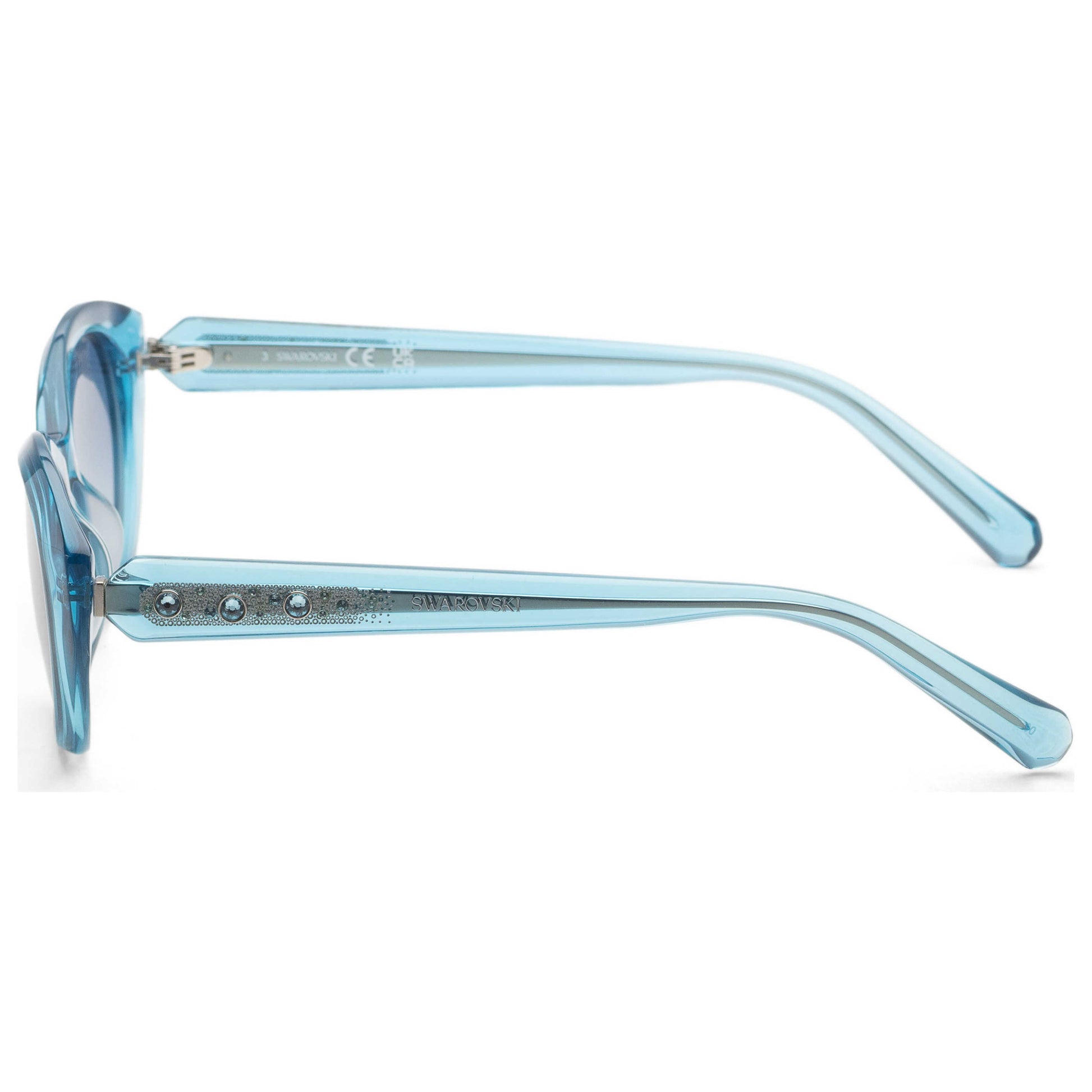 Left view of Swarovski Women's Sunglasses SK0384-5390W