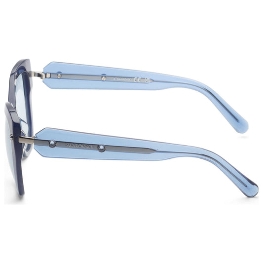 Left view of Swarovski Women's Sunglasses SK0391-5490V