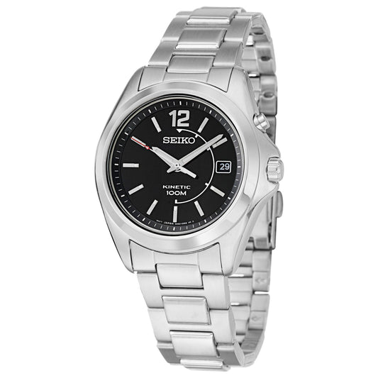 Front view of Seiko Kinetic Men's Kinetic Powered/Autoquartz Watch SKA477