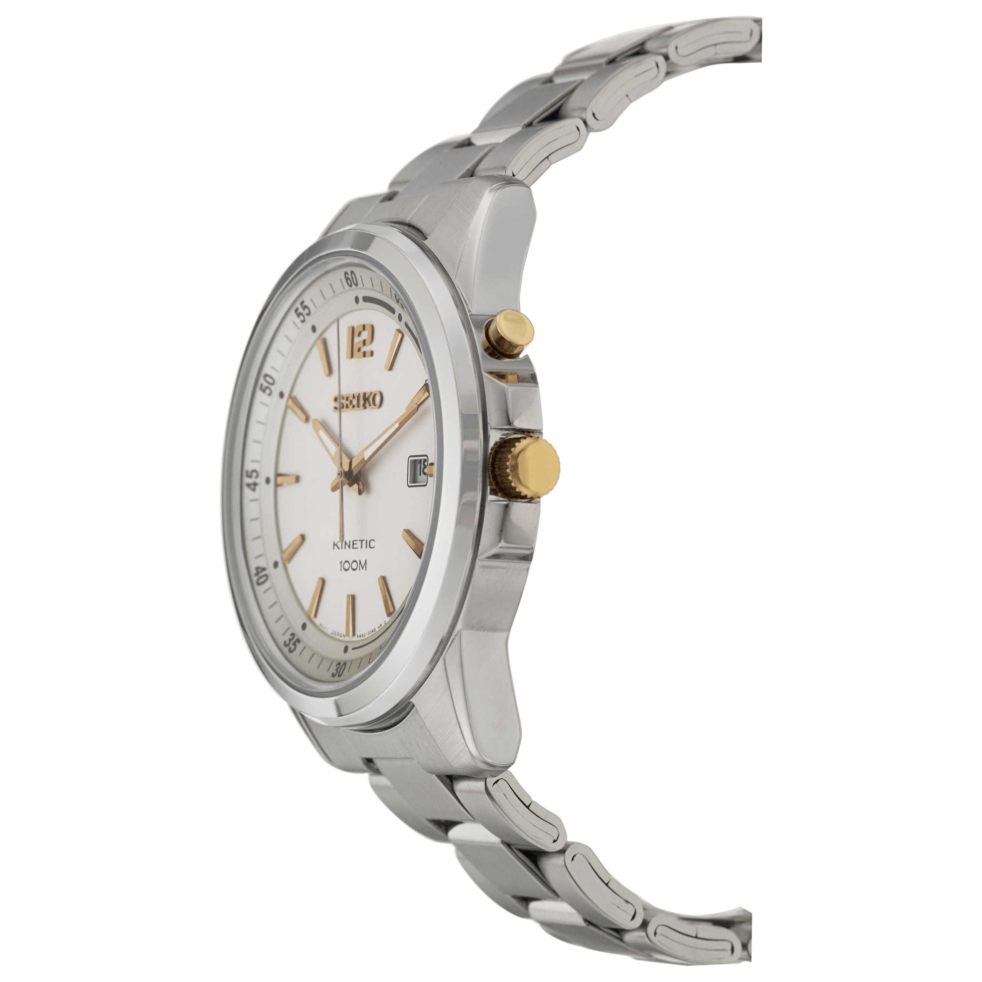 Seiko Kinetic Men's Kinetic Powered/Autoquartz Watch SKA601 - Image #4