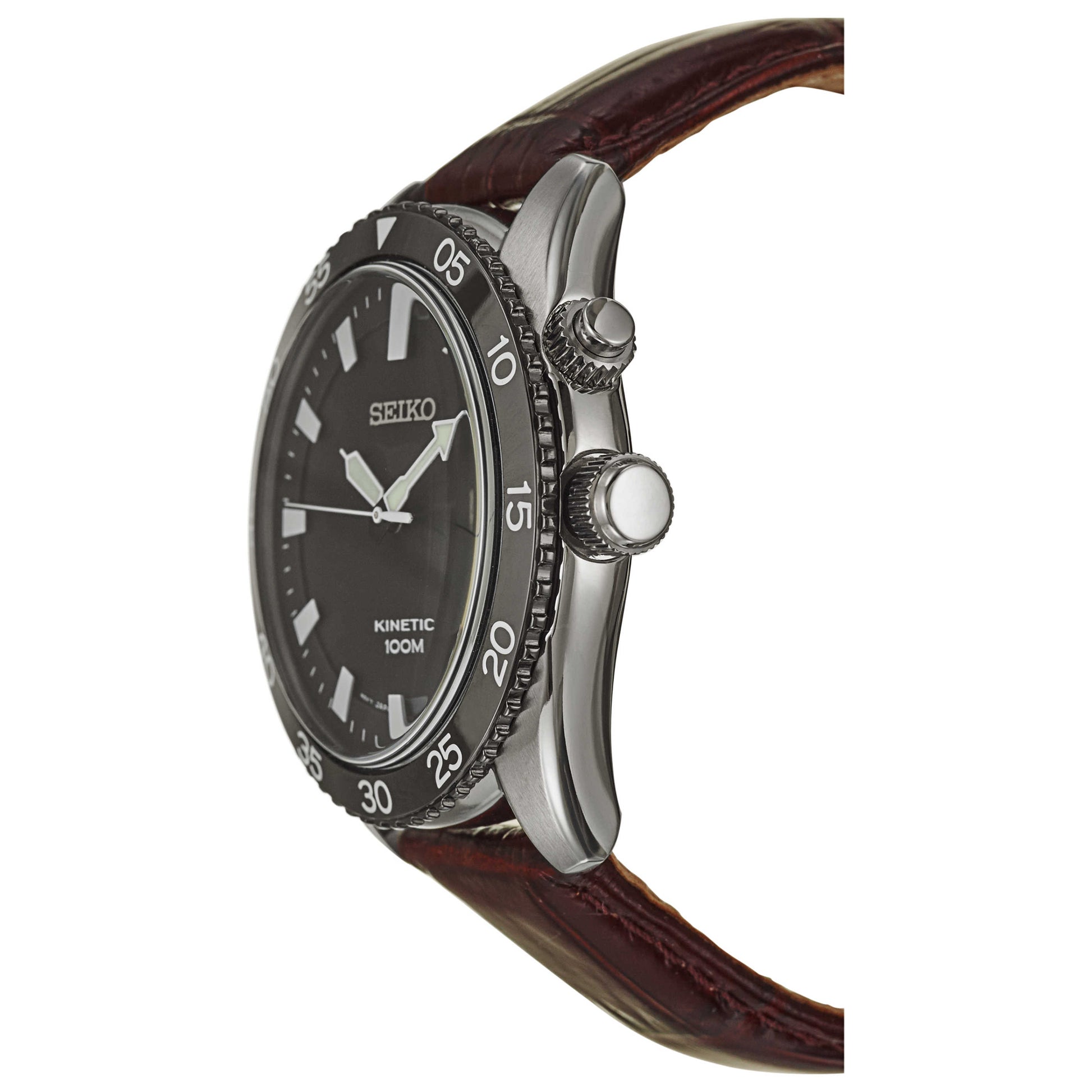 Seiko Core Men's Kinetic Powered/Autoquartz Watch SKA627 - Image #4