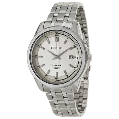Front view of Seiko Core Men's Kinetic Powered/Autoquartz Watch SKA629