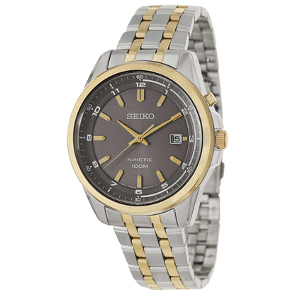 Front view of Seiko Core Men's Kinetic Powered/Autoquartz Watch SKA634