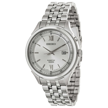 Front view of Seiko Kinetic Men's Kinetic Powered/Autoquartz Watch SKA653