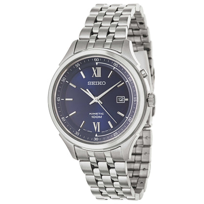 Front view of Seiko Kinetic Men's Kinetic Powered/Autoquartz Watch SKA655