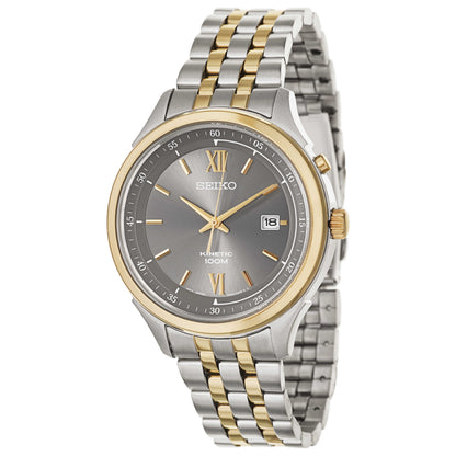 Front view of Seiko Kinetic Men's Kinetic Powered/Autoquartz Watch SKA658