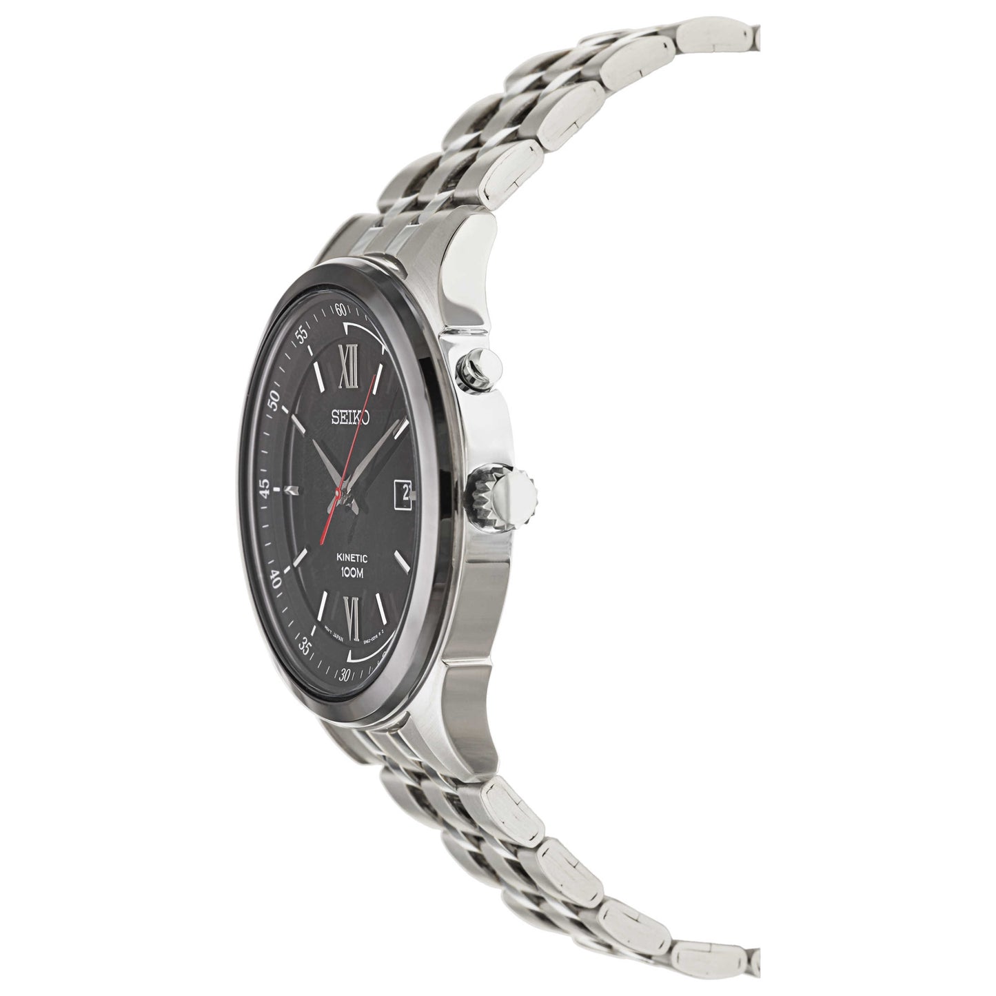 Seiko Kinetic Men's Kinetic Powered/Autoquartz Watch SKA659 - Image #4