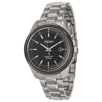 Front view of Seiko Kinetic Men's Kinetic Powered/Autoquartz Watch SKA679