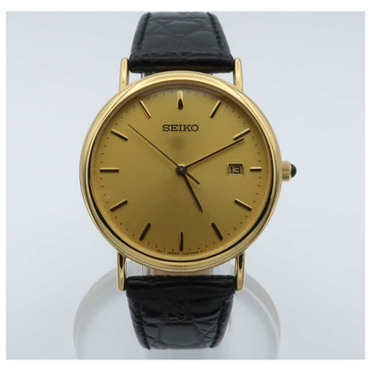 Front view of Seiko Men's Quartz Watch SKK182-PO
