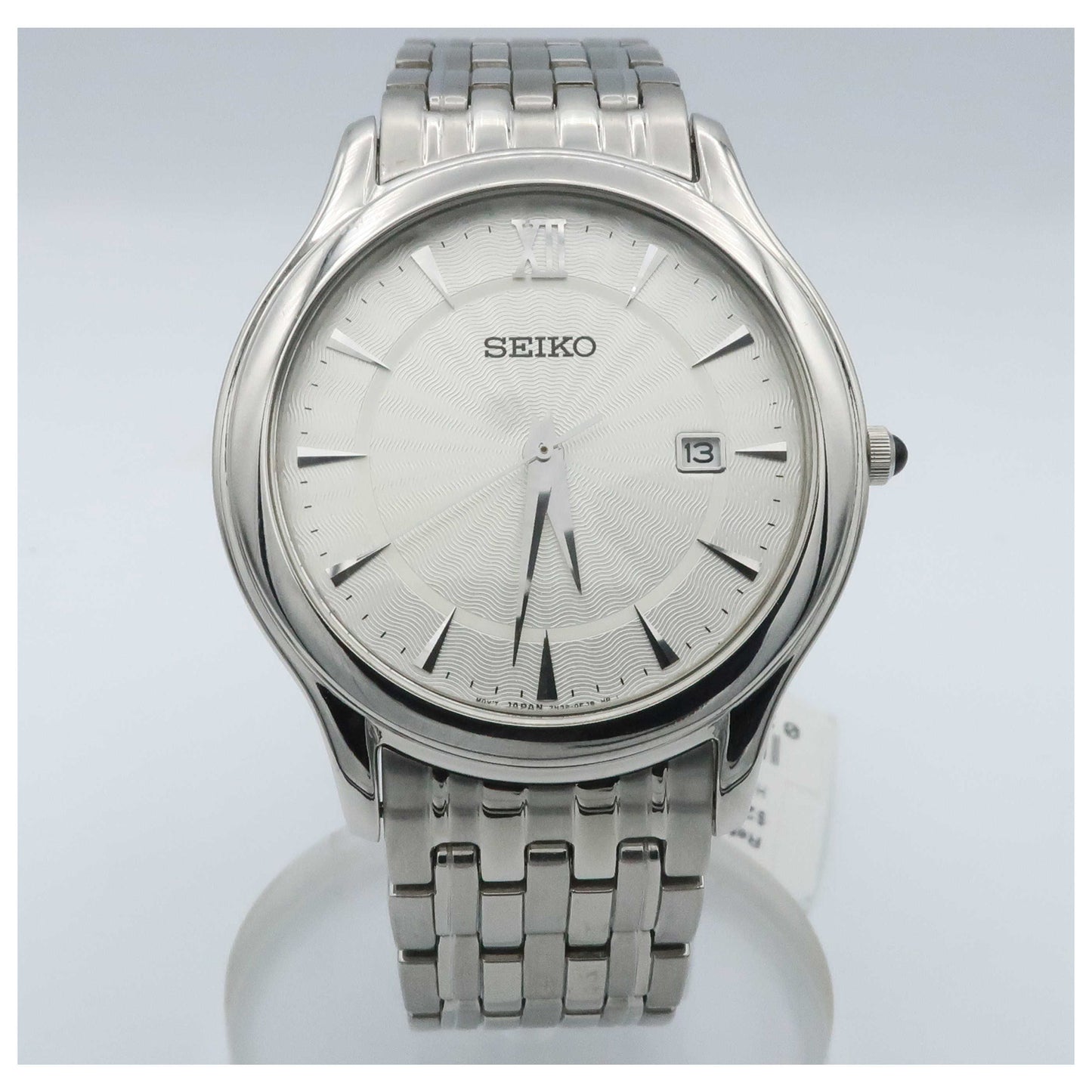 Front view of Seiko Dress Men's Quartz Watch SKK677-PO