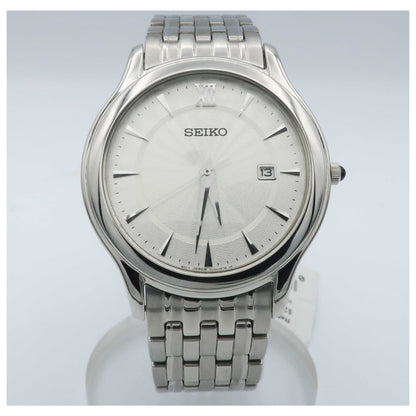 Front view of Seiko Dress Men's Quartz Watch SKK677-PO