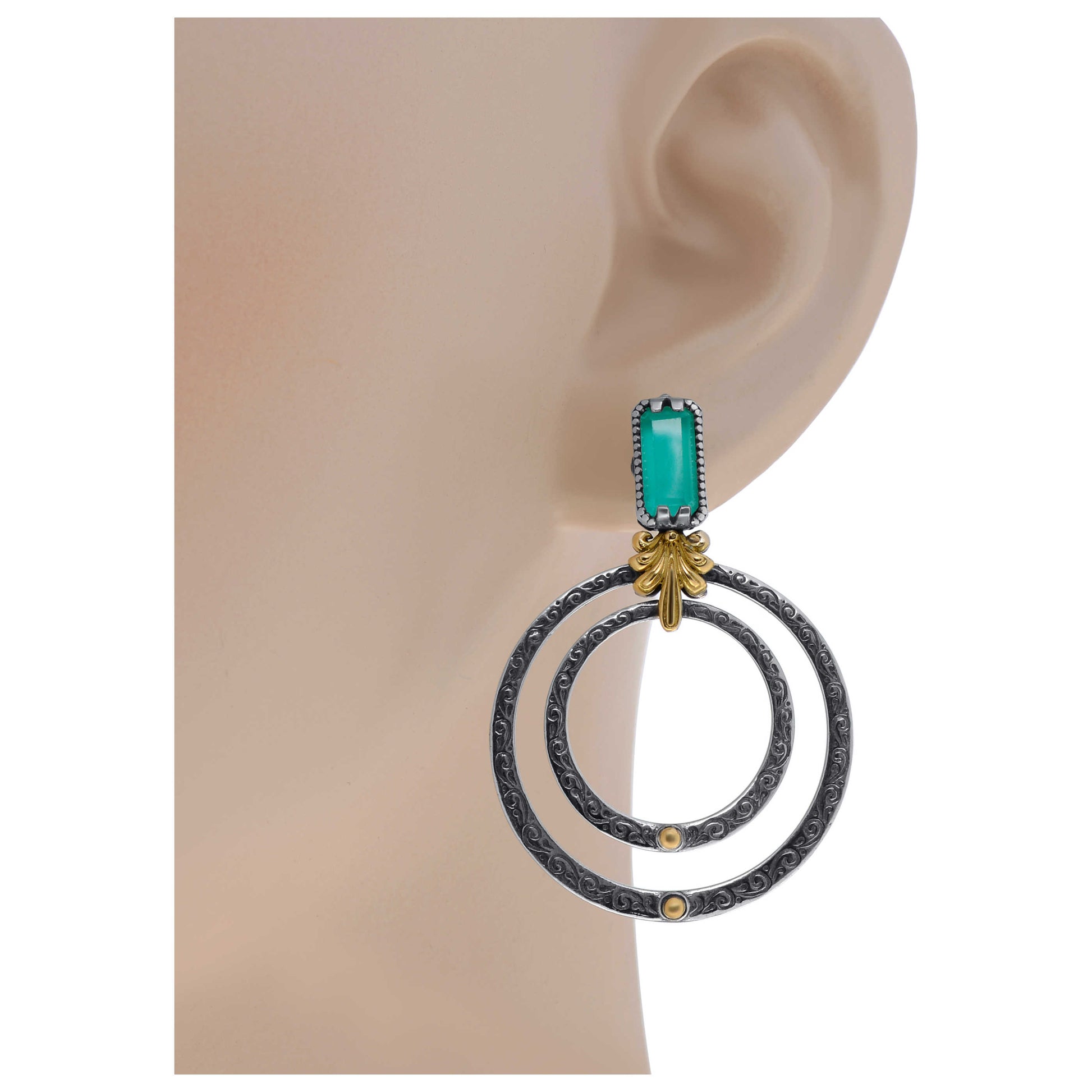 Konstantino Drop Women's Earrings SKKJ655-498 - Image #2