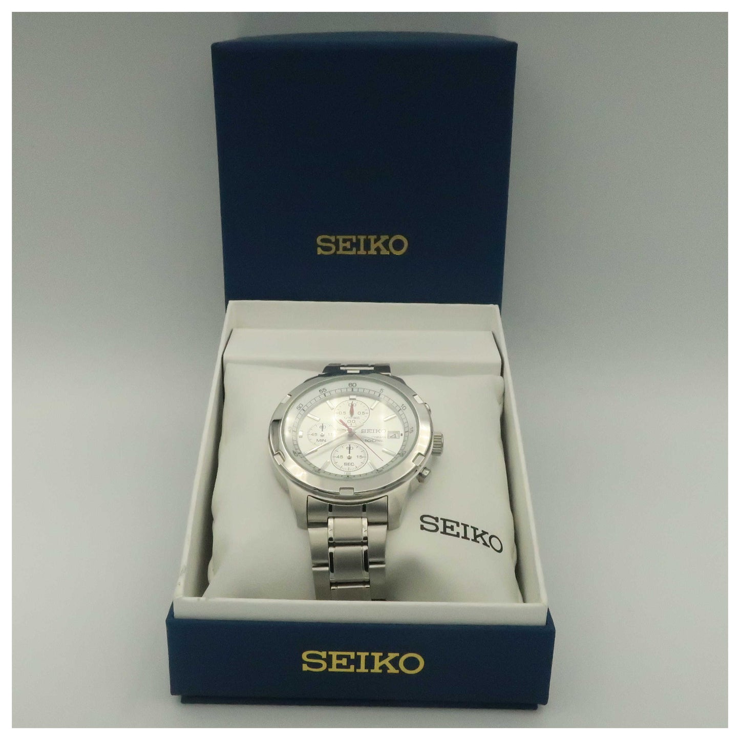 Seiko Chronograph Men's Japanese Quartz (Battery-Powered) Watch SKS417-PO - Image #6