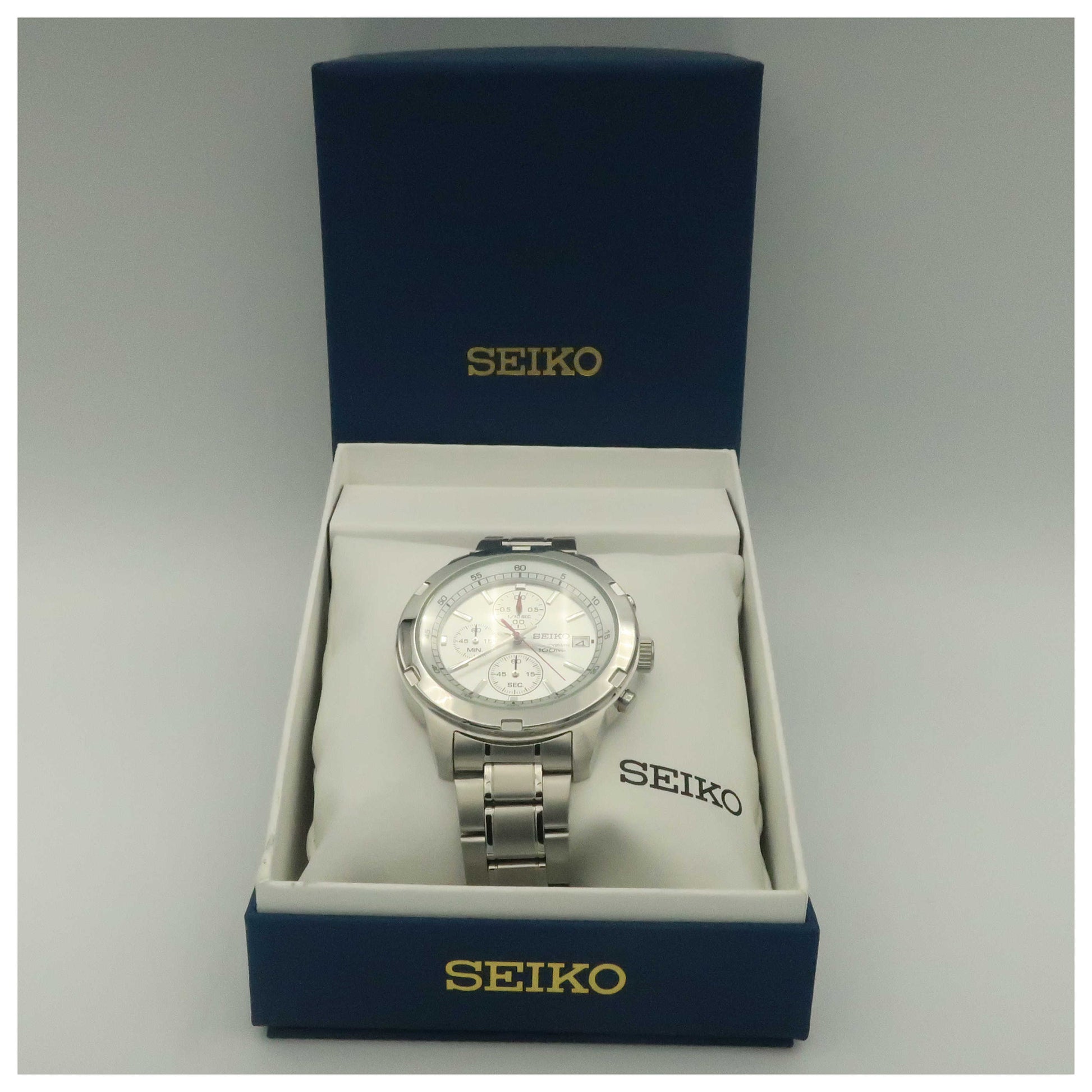 Seiko Chronograph Men's Japanese Quartz (Battery-Powered) Watch SKS417-PO - Image #6