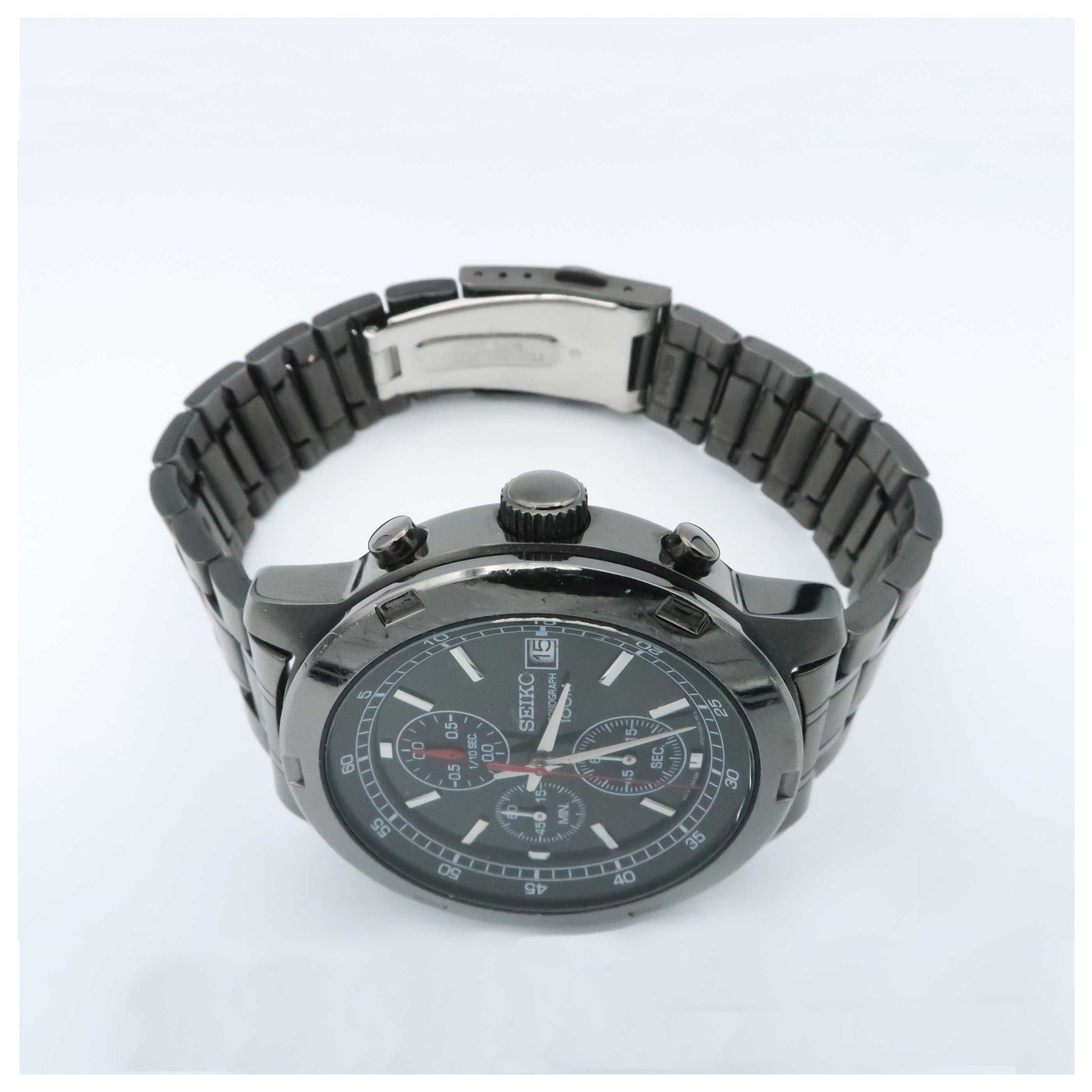 Seiko Chronograph Men's Japanese Quartz (Battery-Powered) Watch SKS437-PO - Image #8