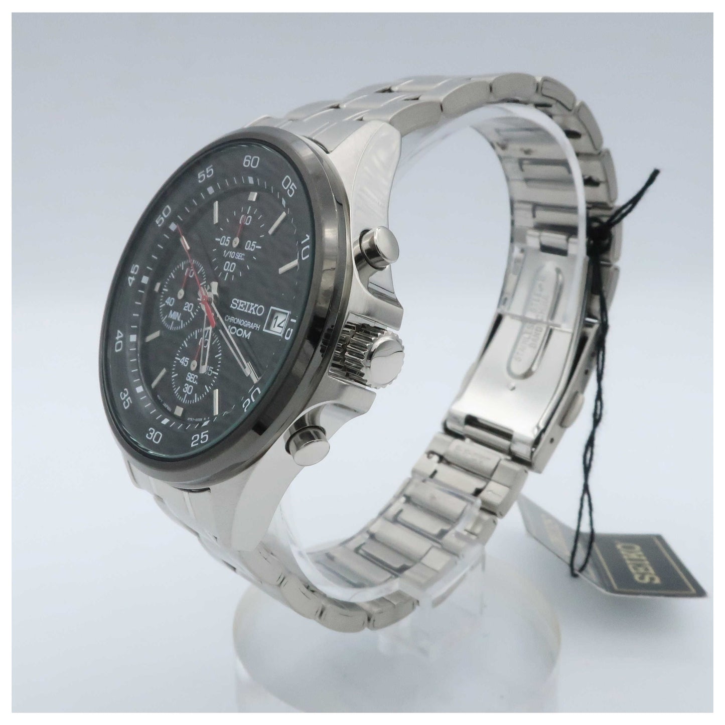 Seiko Chronograph Men's Japanese Quartz (Battery-Powered) Watch SKS491-PO - Image #4