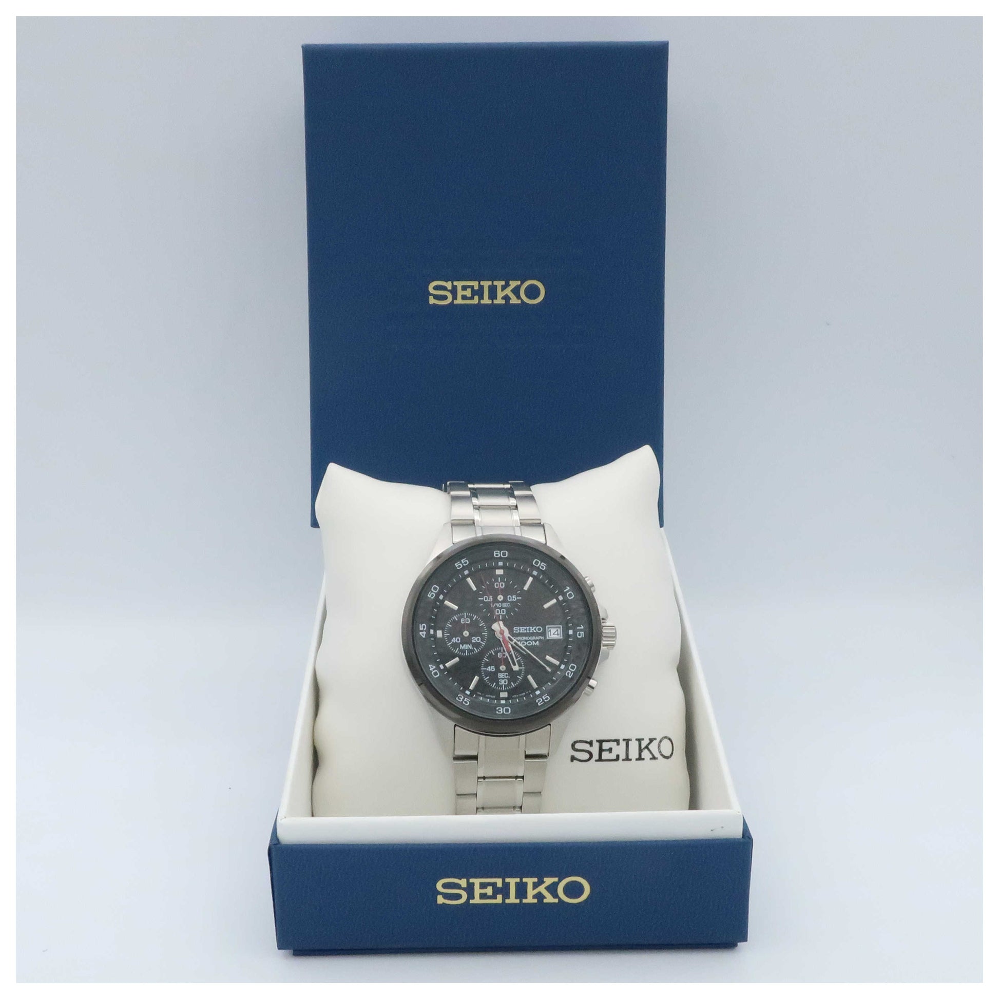 Seiko Chronograph Men's Japanese Quartz (Battery-Powered) Watch SKS491-PO - Image #6