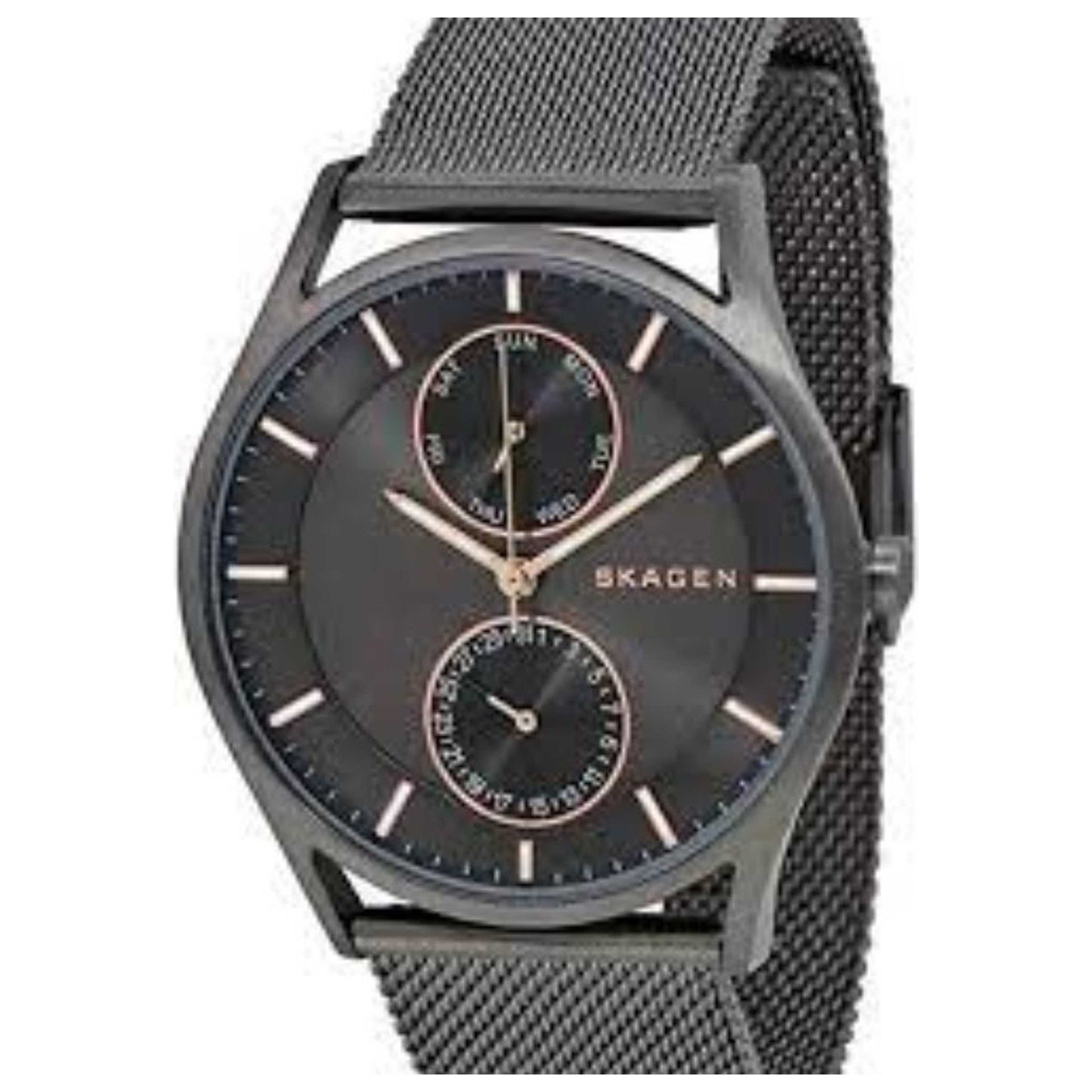 Front view of Skagen Holst Men's Quartz Watch SKSKW6180