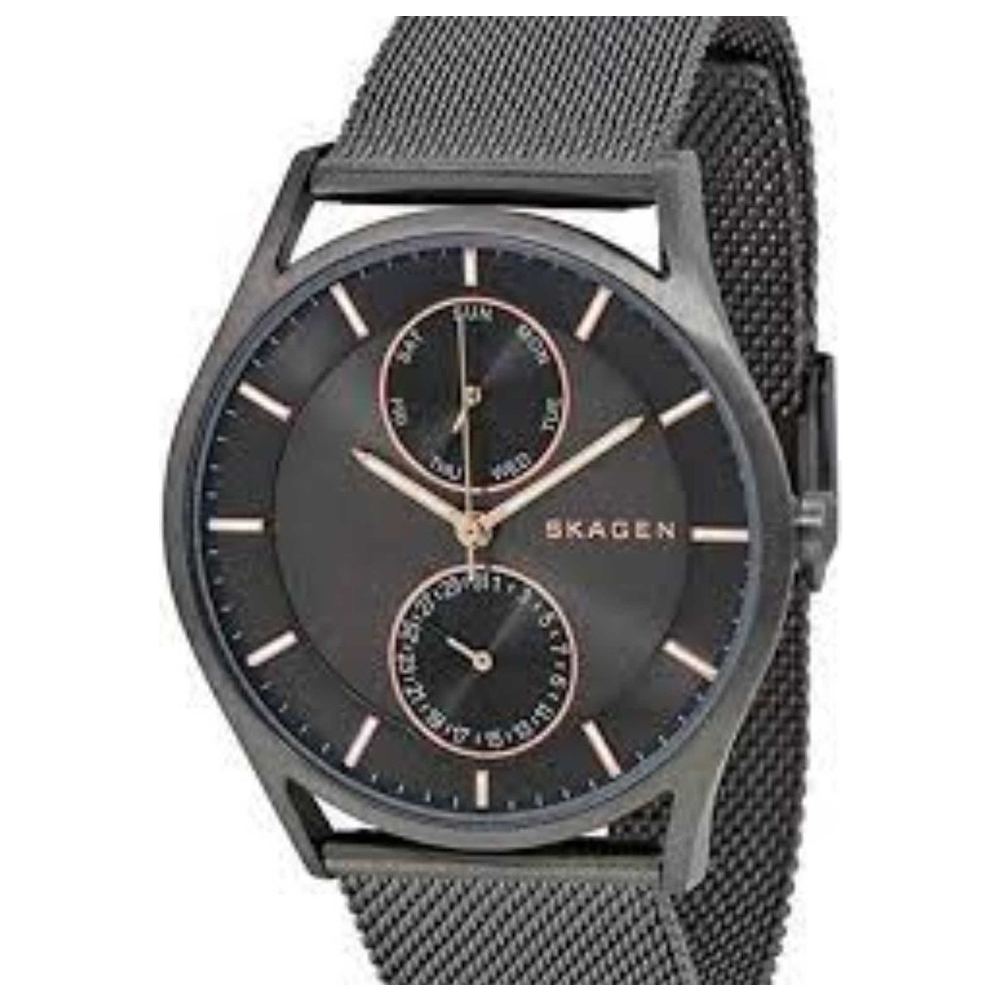 Front view of Skagen Holst Men's Quartz Watch SKSKW6180