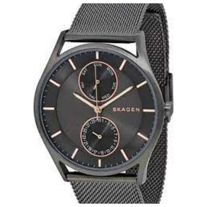 Front view of Skagen Holst Men's Quartz Watch SKSKW6180