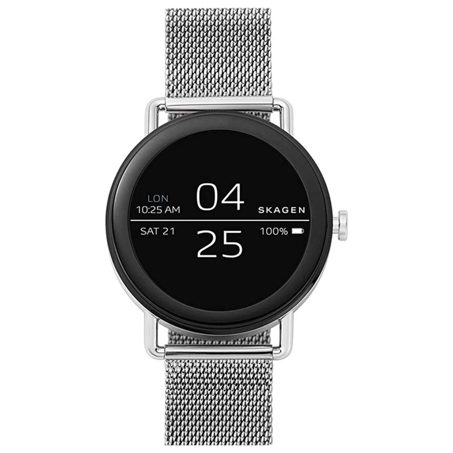 Front view of Skagen Connected Falster Men's Quartz Watch SKT5000