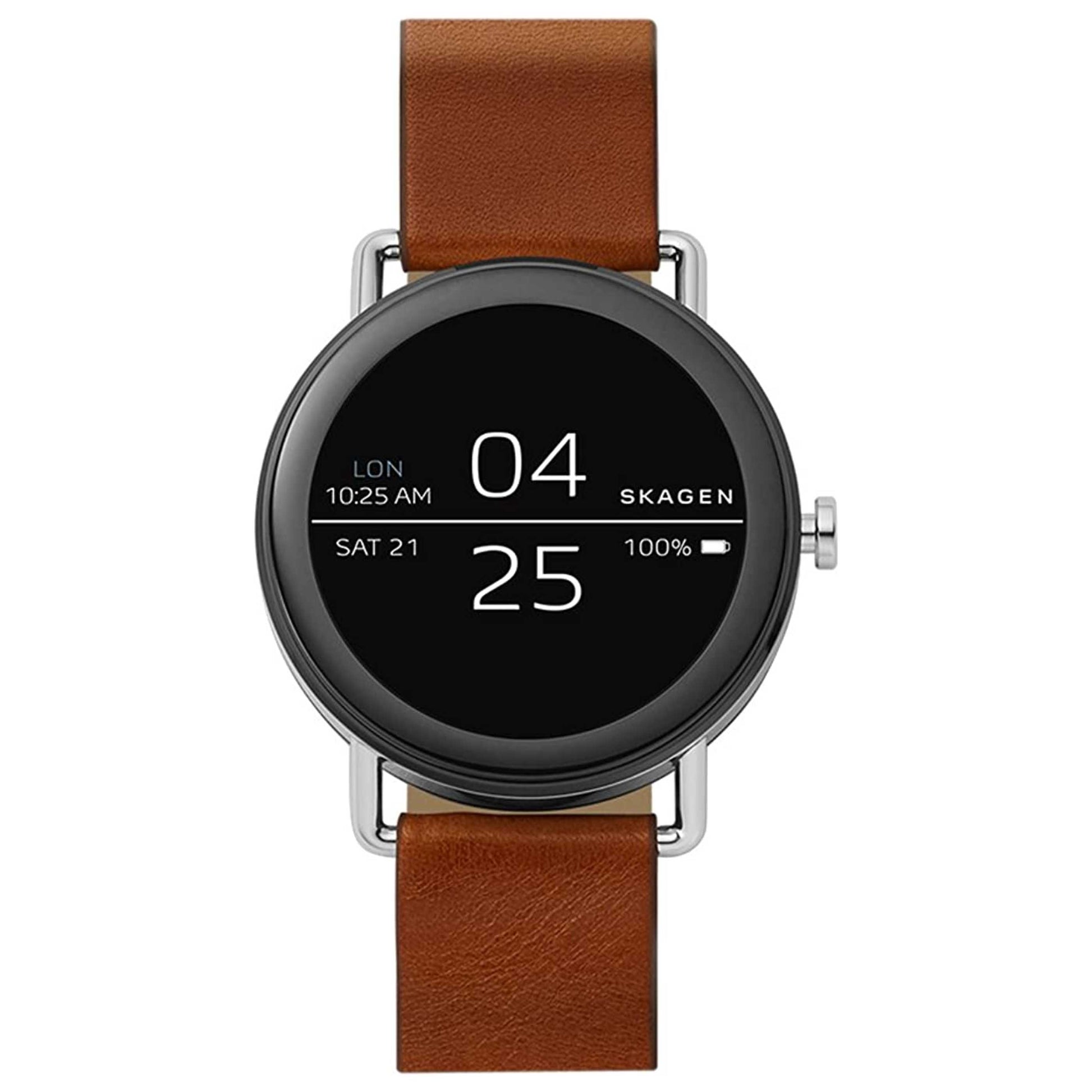 Front view of Skagen Falster 1 Men's Rechargeable Battery Watch SKT5003