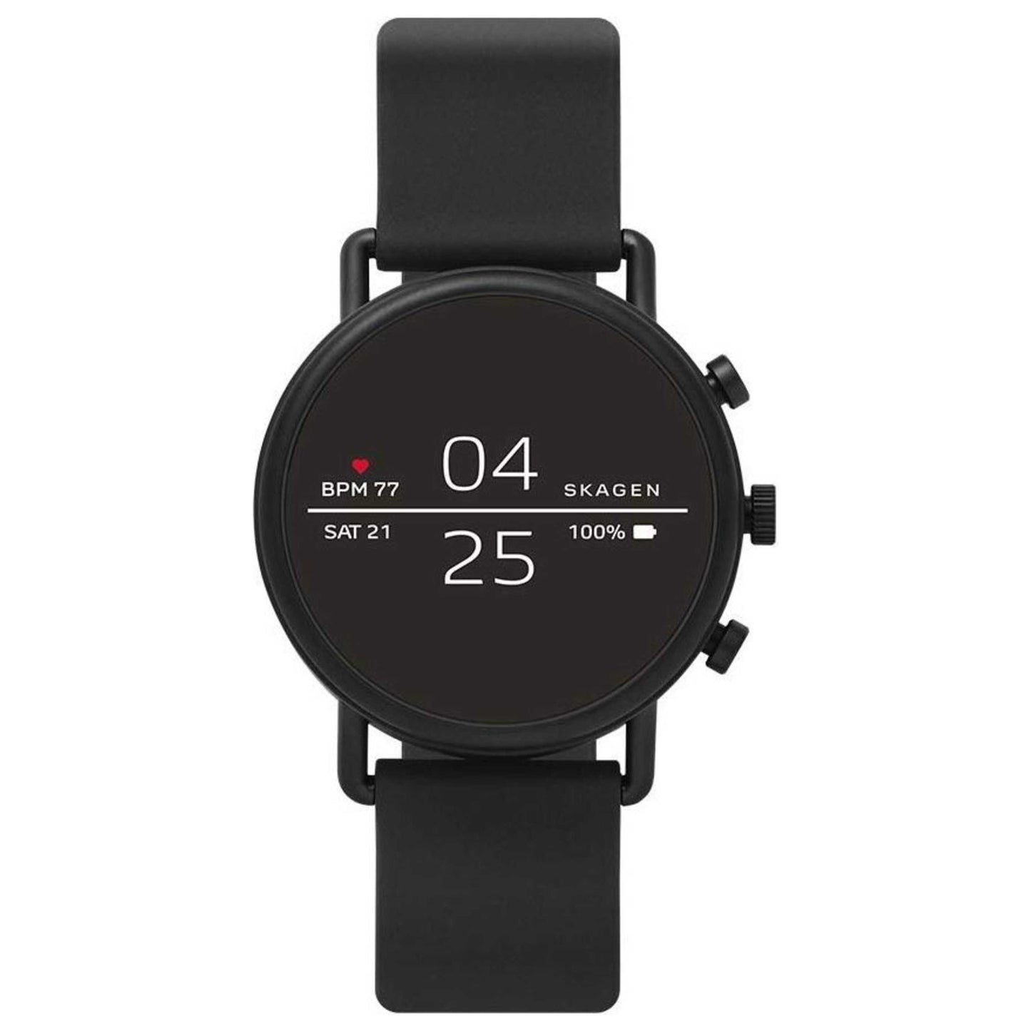 Front view of Skagen Falster 2 Unisex Rechargeable Battery Watch SKT5100