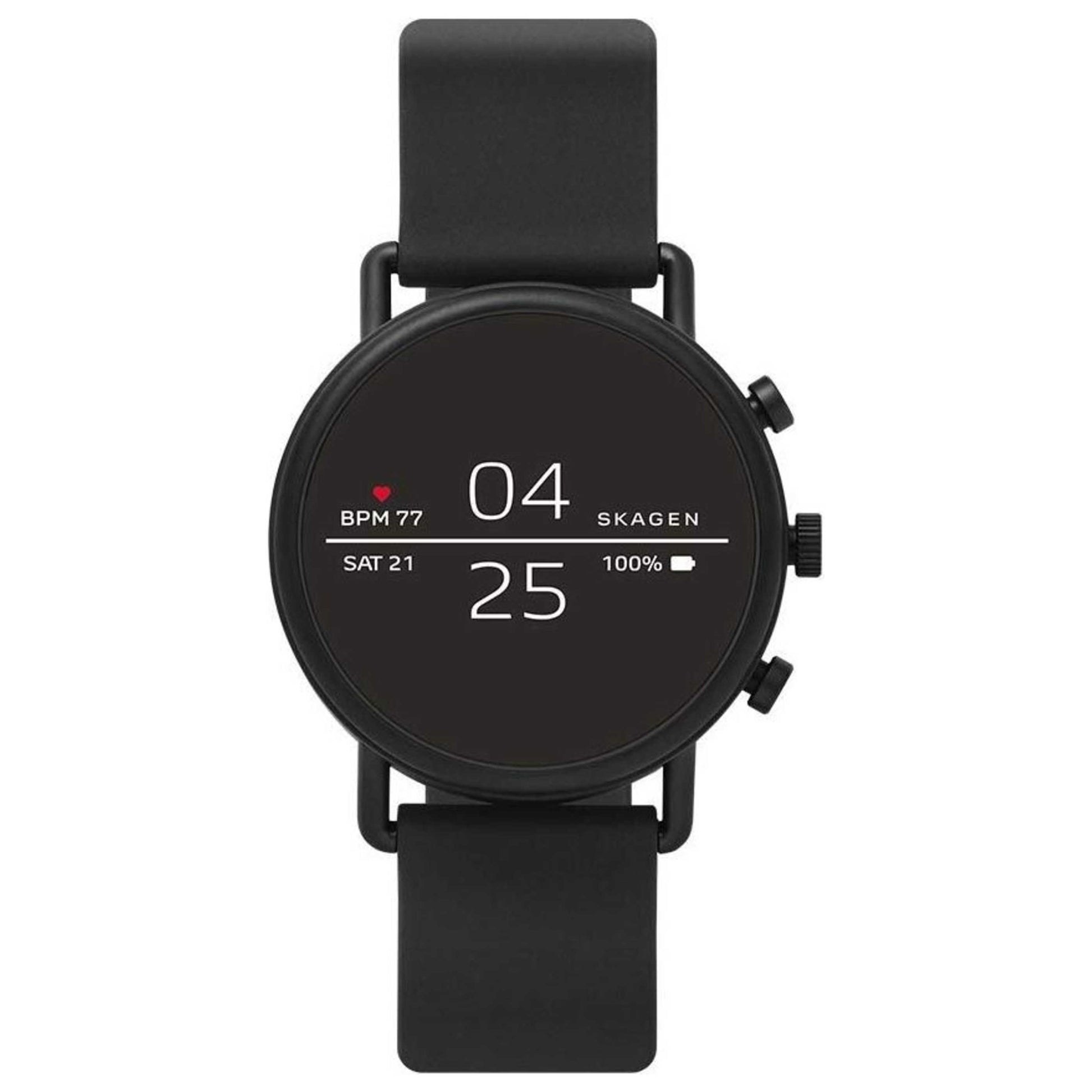 Front view of Skagen Falster 2 Unisex Rechargeable Battery Watch SKT5100