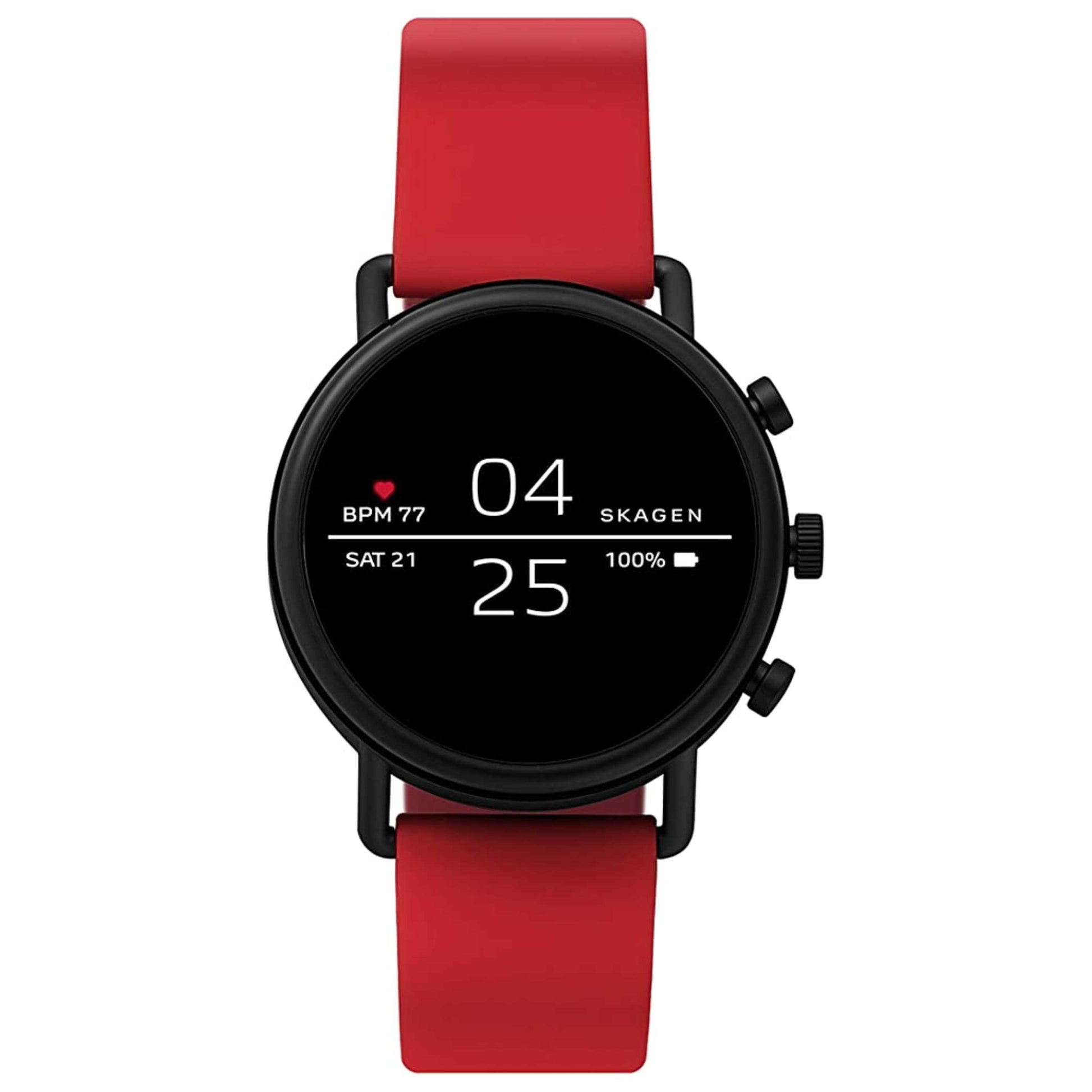 Front view of Skagen Falster 2 Unisex Rechargeable Battery Watch SKT5113