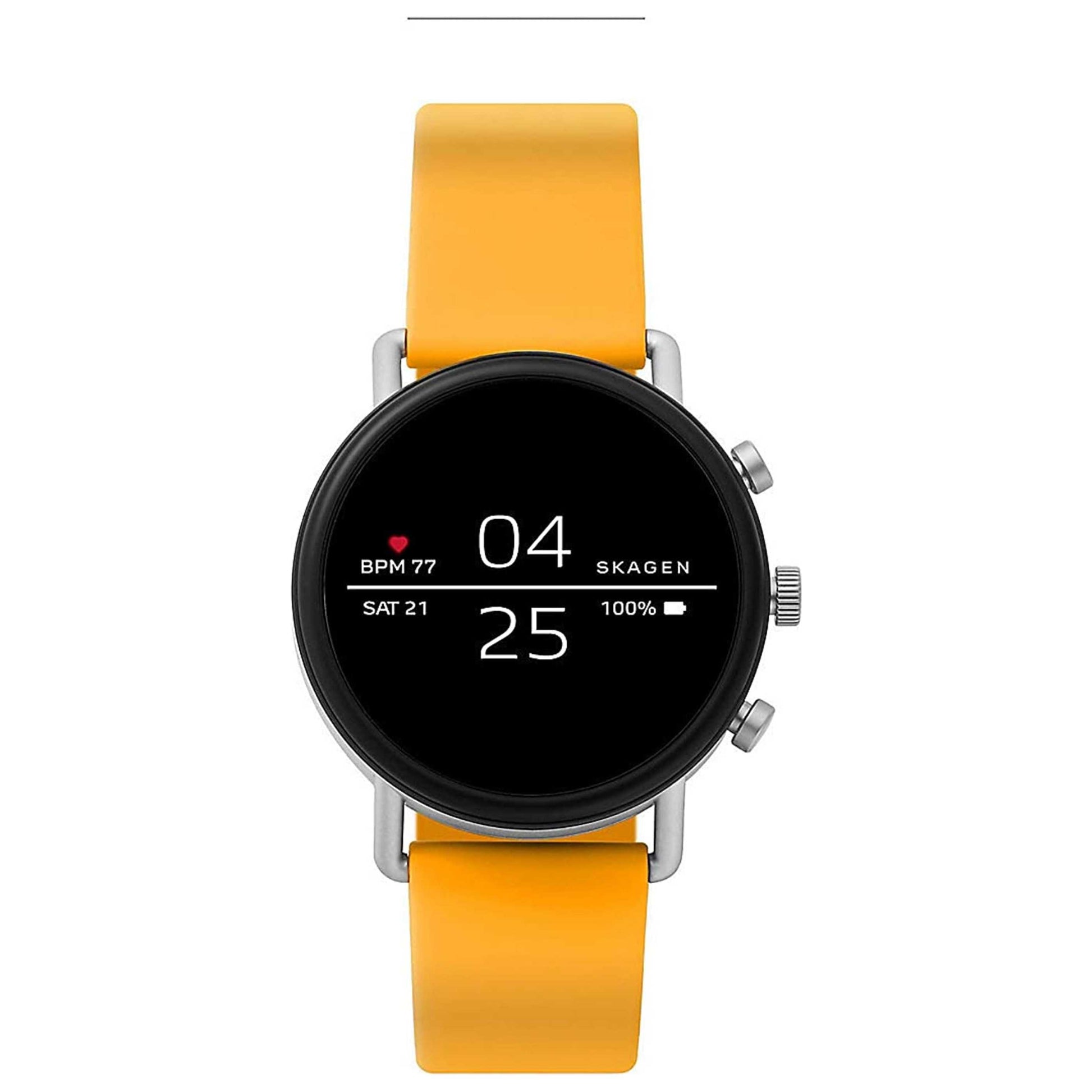Front view of Skagen Falster 2 Unisex Rechargeable Battery Watch SKT5115