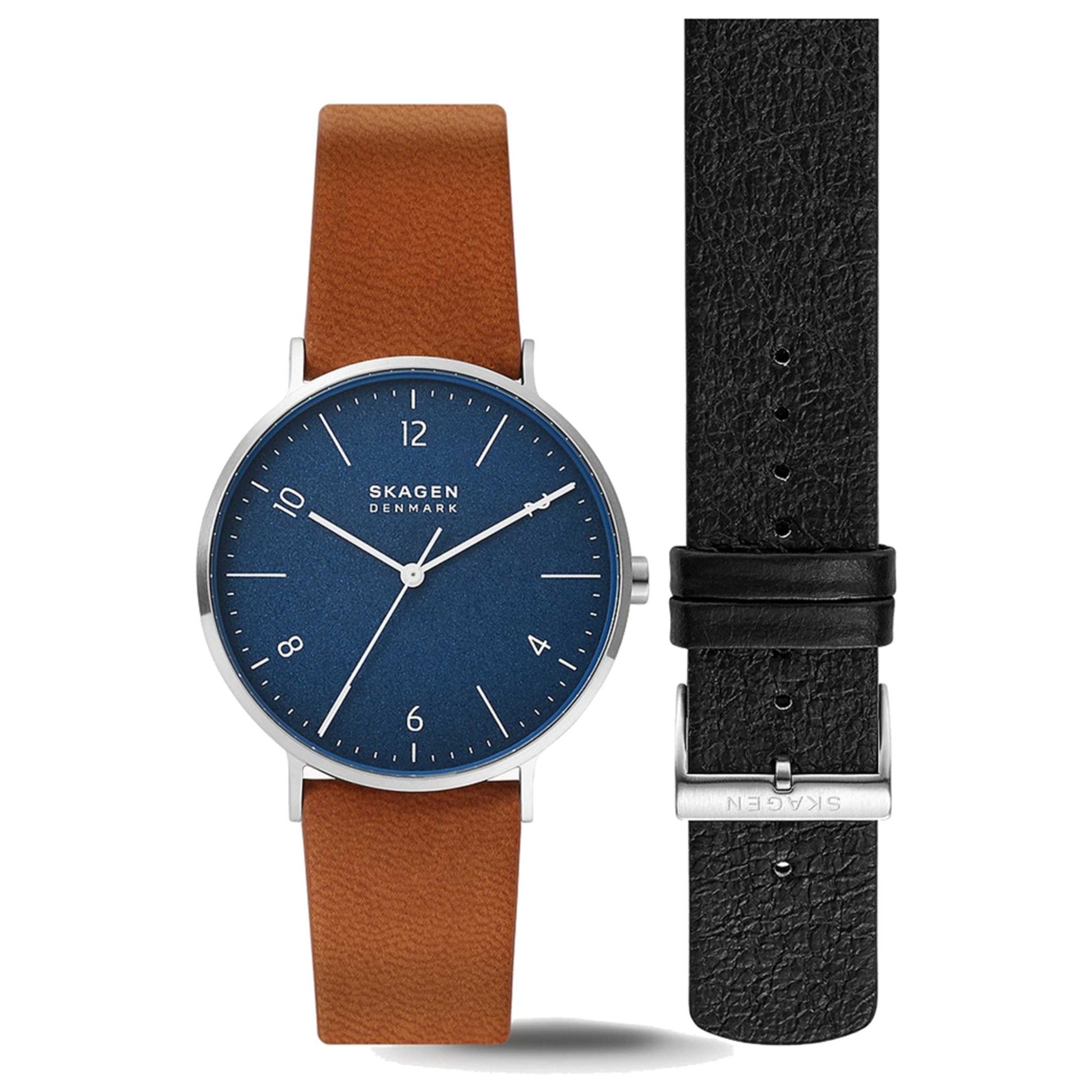 Front view of Skagen Aaren Naturals Men's Quartz Watch SKW1149