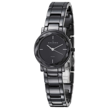 Front view of Skagen Ceramic Women's Japanese Quartz (Battery-Powered) Watch SKW2097