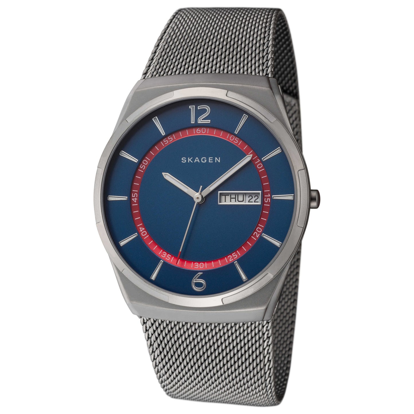 Front view of Skagen Melbye Men's Quartz Watch SKW6503