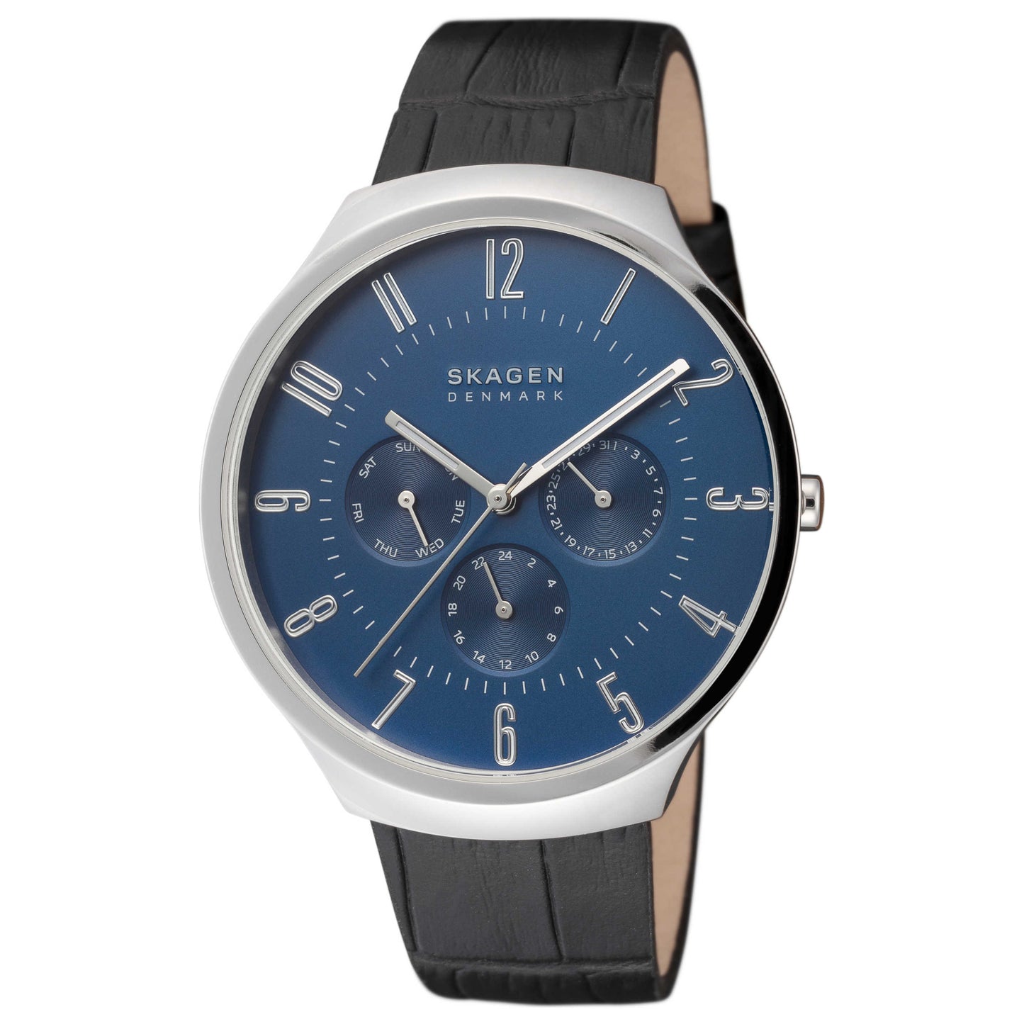 Front view of Skagen Grenen Men's Quartz Watch SKW6535