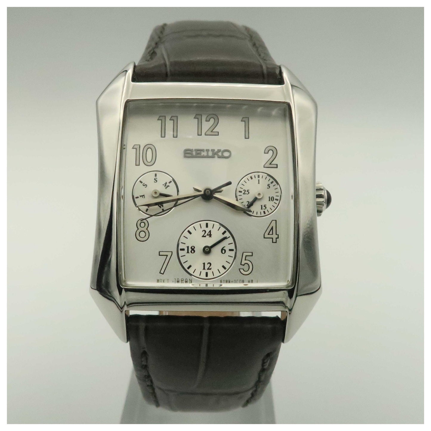 Front view of Seiko Strap Women's Japanese Quartz (Battery-Powered) Watch SKY725P1-SD