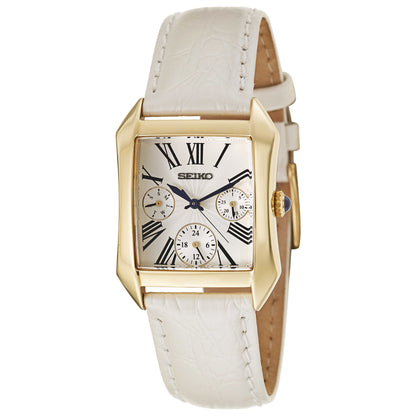 Front view of Seiko Strap Women's Japanese Quartz (Battery-Powered) Watch SKY736P2