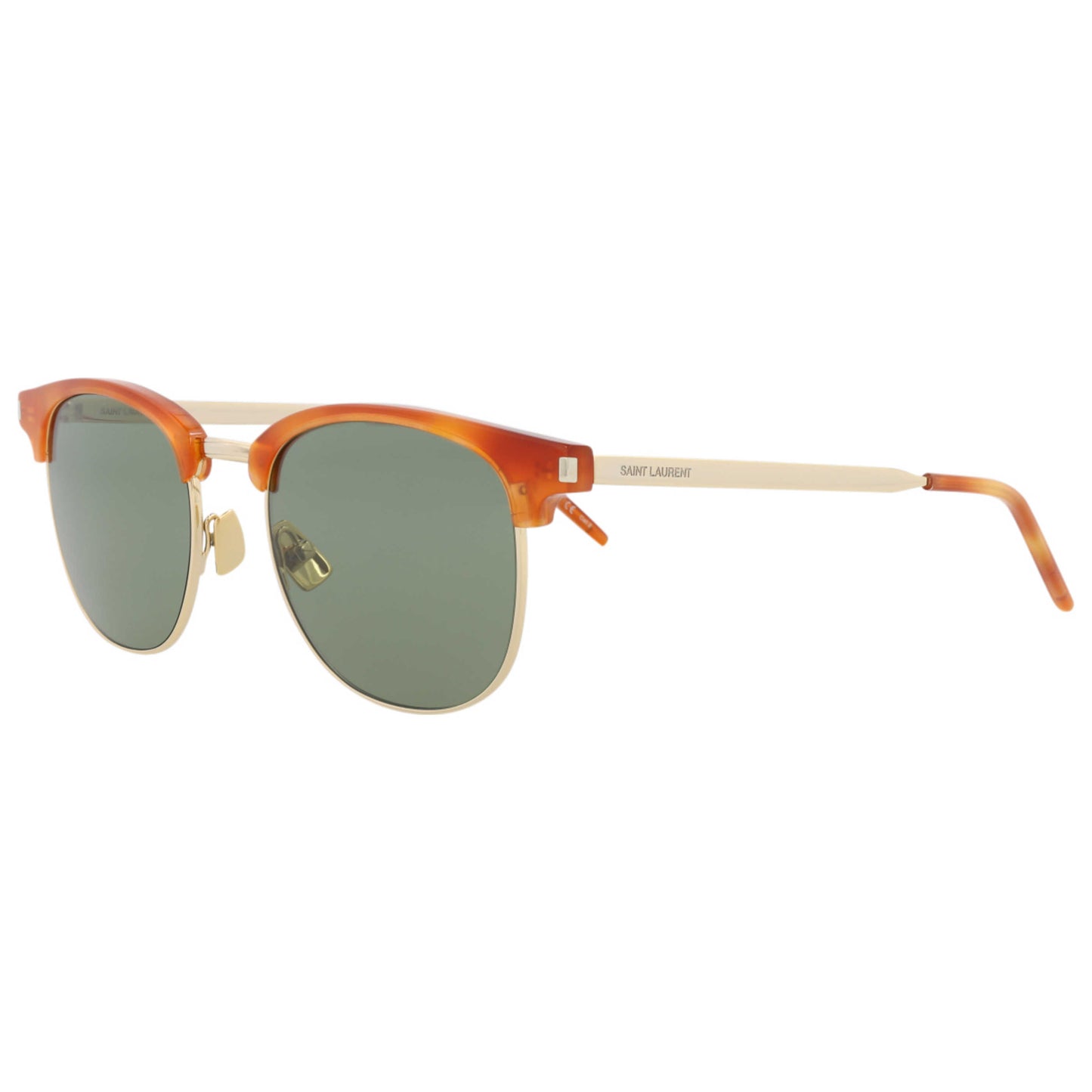 Front view of Saint Laurent Fashion Unisex Sunglasses SL108COMBI-30013279-001